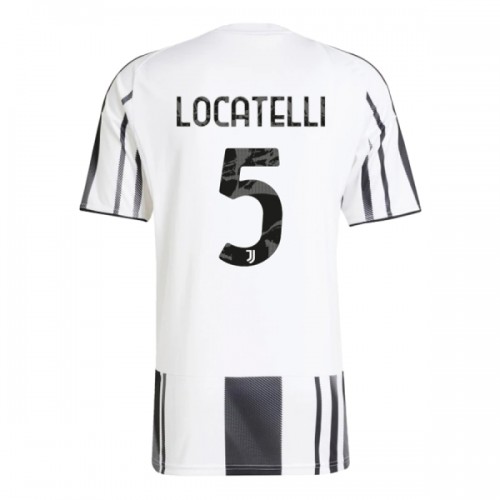 Maillot de Foot Juventus Locatelli 5 Domicile 2025-26 Maillot de Foot Juventus Locatelli 5 Domicile 2025-26